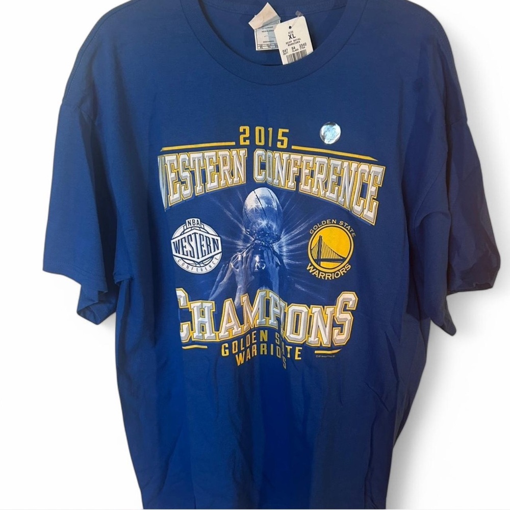 Golden State Warriors Blue Champions T-Shirt